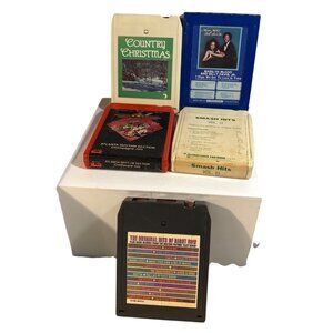 8-Track Lot Of 5 Country Christmas Smash Hits Atlanta Rhythm McCoo & Billy Davis